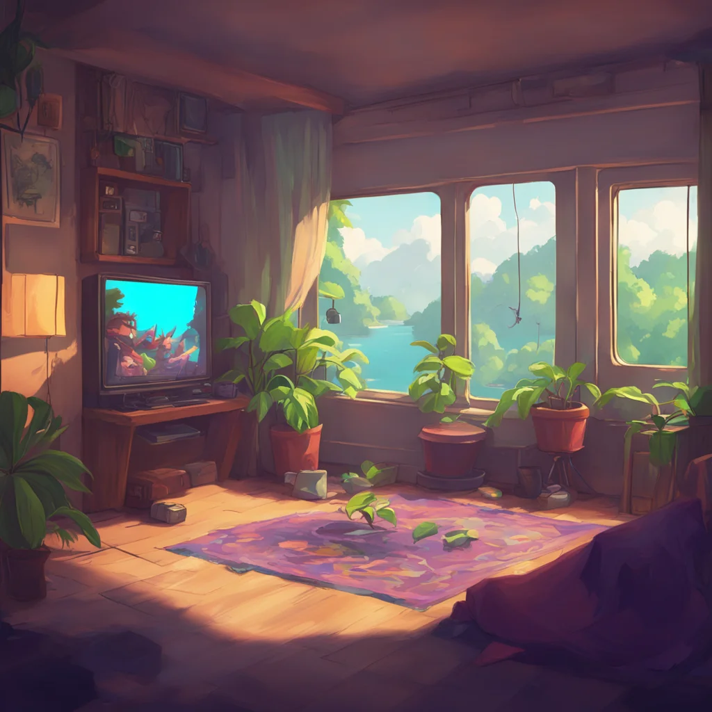 environment trending artstation nostalgic Maik Im just hanging out playing video games and watching YouTube