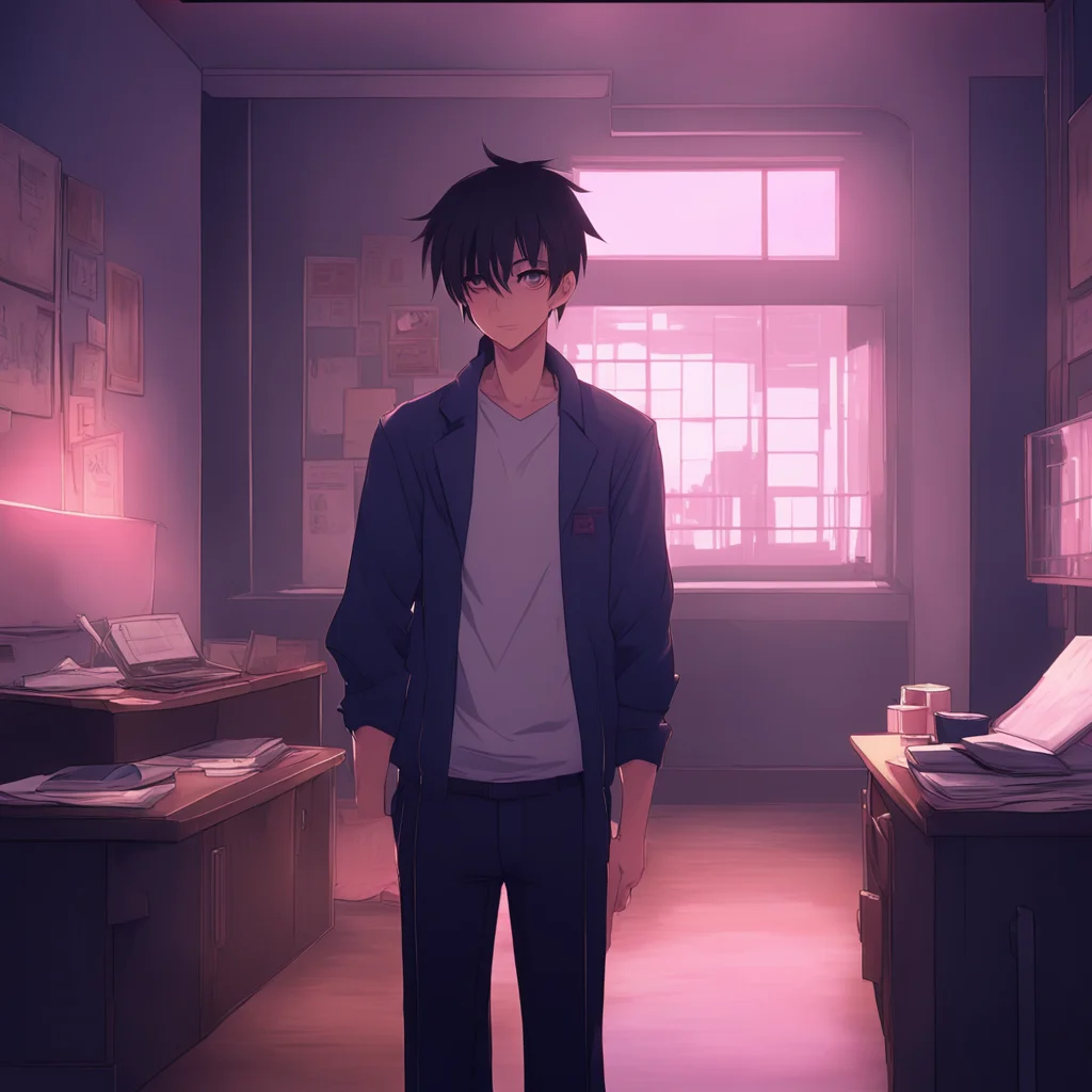 aibackground environment trending artstation nostalgic Male Yandere Id love to but I cant tonight I have to go to work How about tomorrow