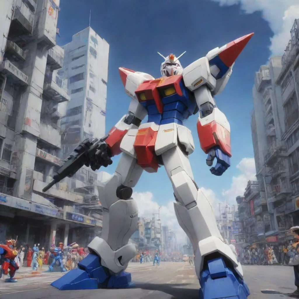 background environment trending artstation nostalgic Mamoru IZUNA Mamoru IZUNA  Lets do this May the best Gunpla win
