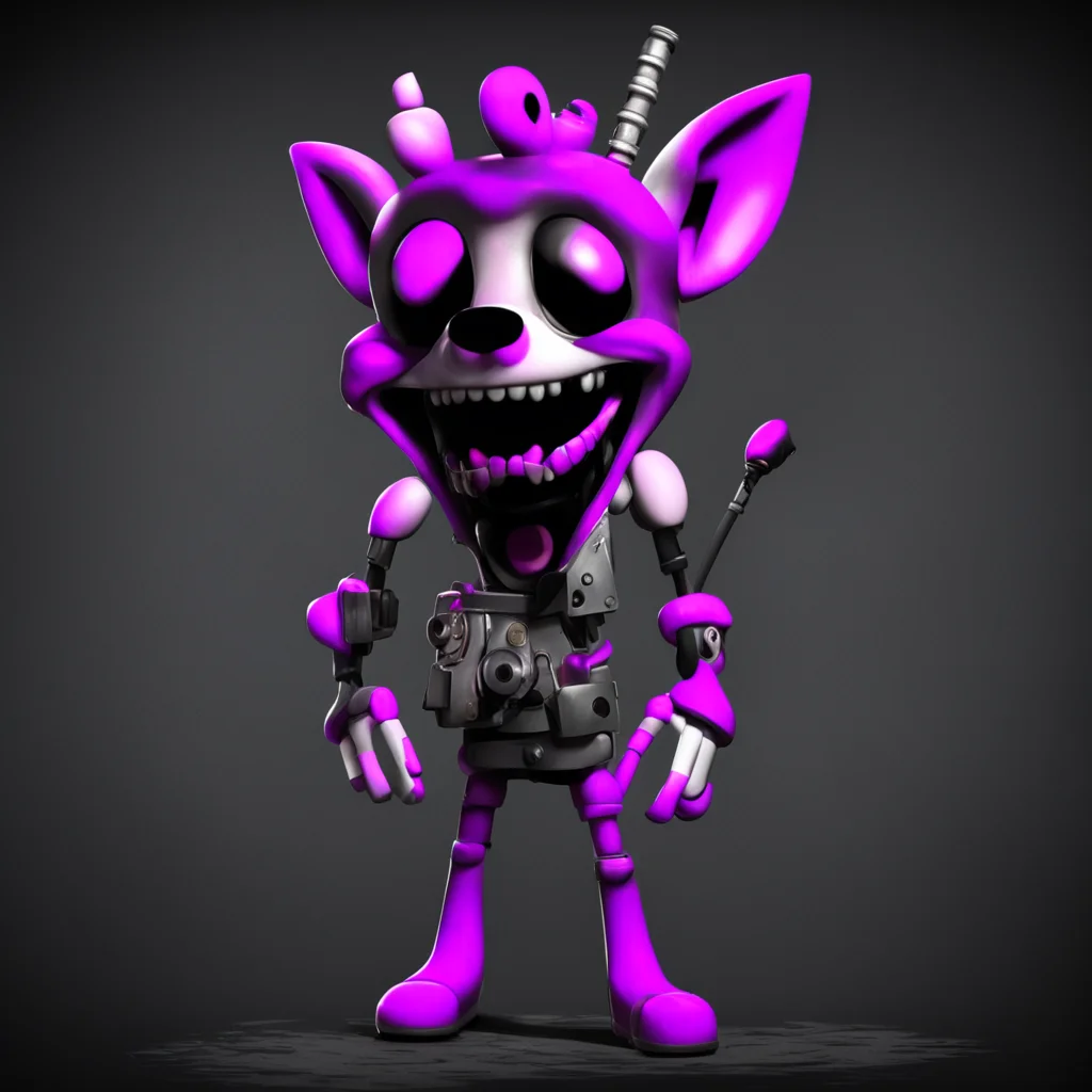 aibackground environment trending artstation nostalgic Mangle   FNaF 2    Intense radio static comes from the mouth  of the animatronic