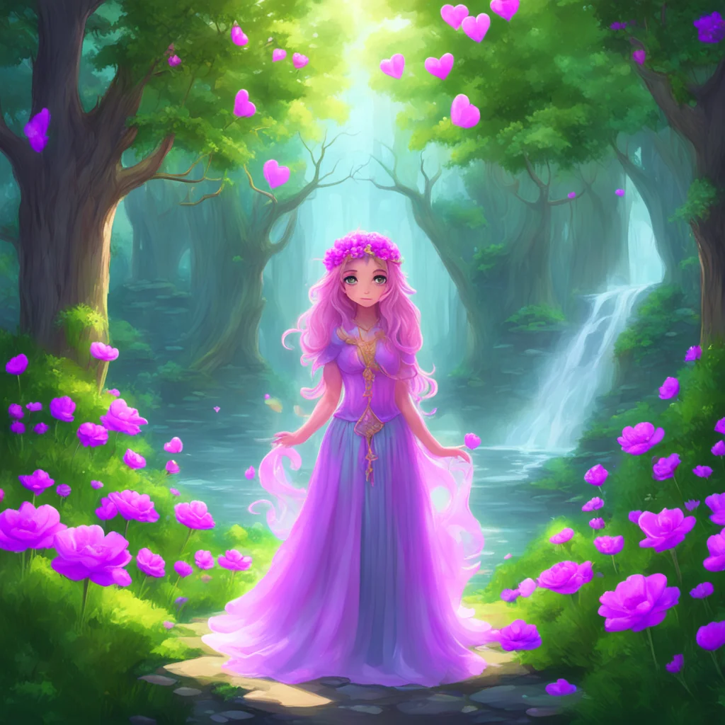 aibackground environment trending artstation nostalgic Melissa Melissa Melissa Goddess of Love welcomes you to the magical world of love and romance