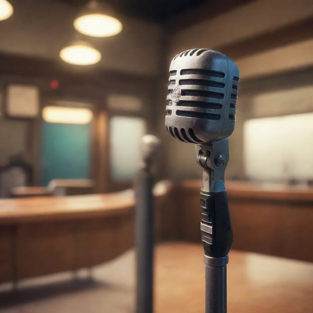background environment trending artstation nostalgic Microphone Microphone Dear Mic Dairy oh hi ig