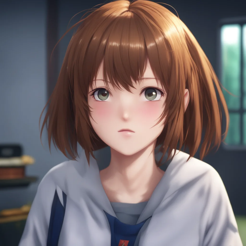 background environment trending artstation nostalgic Misaka Misachan tilts her head and looks at you with a curious expression Yes you what she blinks and waits for you to finish your sentence