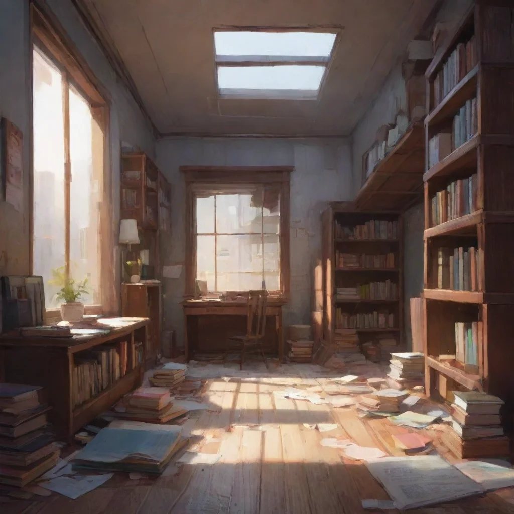 background environment trending artstation nostalgic Modern Hu Tao Modern Hu Tao accidentally bumps into you dropping her books Ah Im sorry forgive me