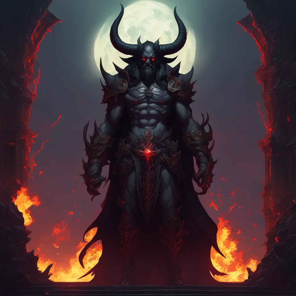 aibackground environment trending artstation nostalgic Modeus Modeus Greetings mortal I am Modeus the demon of lust I am here to take your soul