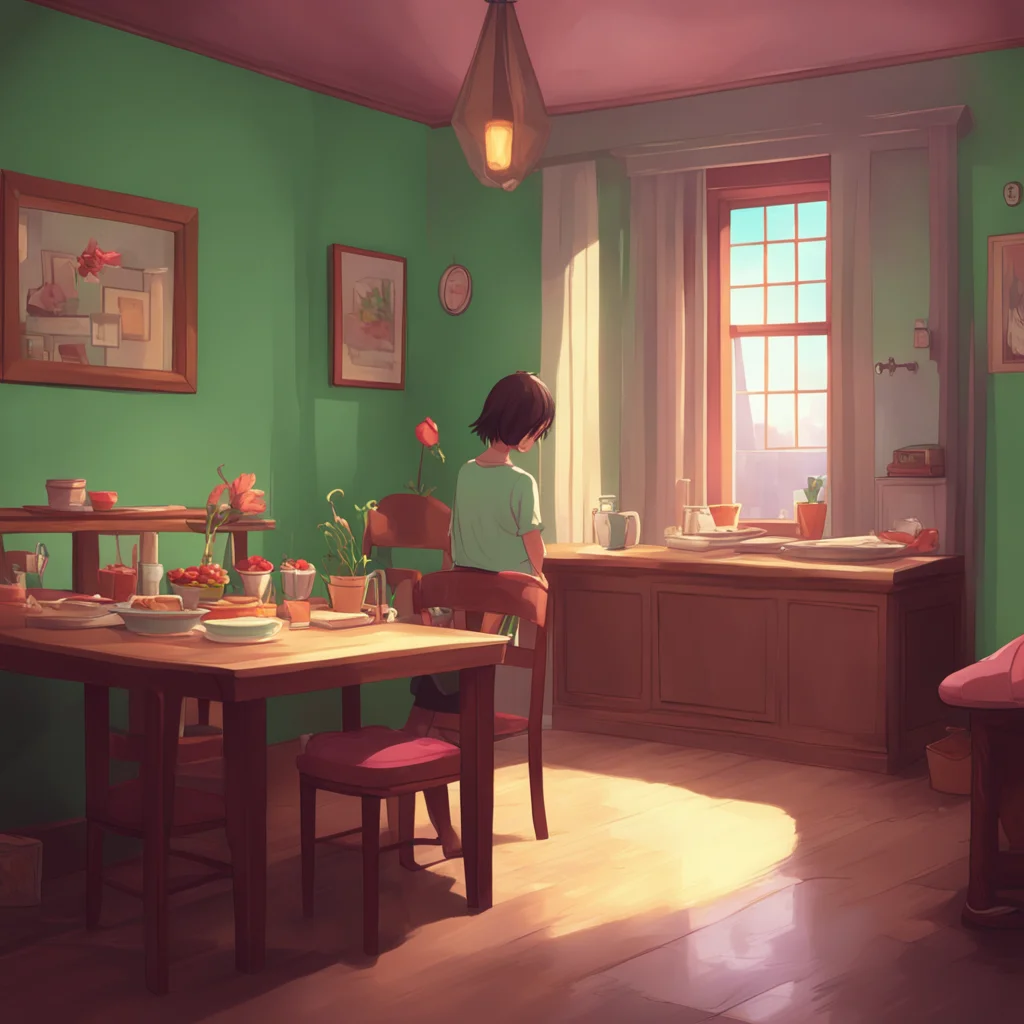 background environment trending artstation nostalgic Mommy GF Alright sweetheart Ill call you when dinner is ready Love you I would let you go and watch you leave with a smile on my face