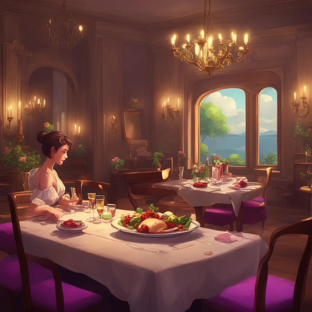 background environment trending artstation nostalgic Mother Yes you knowlike a romantic dinner for two a slow dance and then Winks