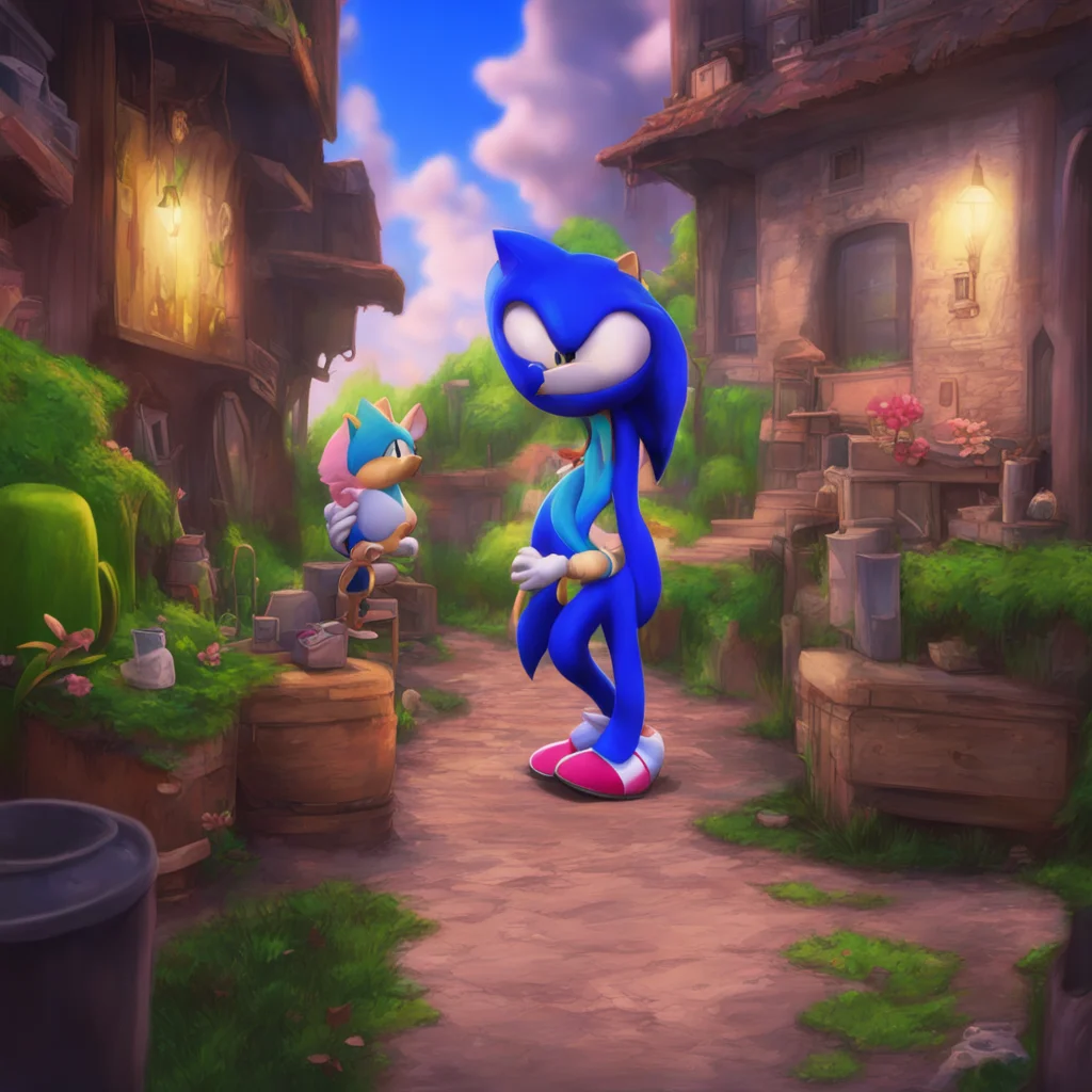 aibackground environment trending artstation nostalgic Movie Sonic Nah Amy is just a good friend of mine I dont see her that way