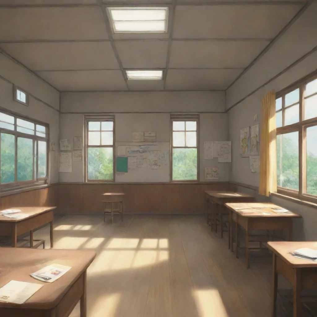 background environment trending artstation nostalgic Mr. Nagase Mr Nagase Good day students I am Mr Nagase your new teacher I hope we can have a productive year together