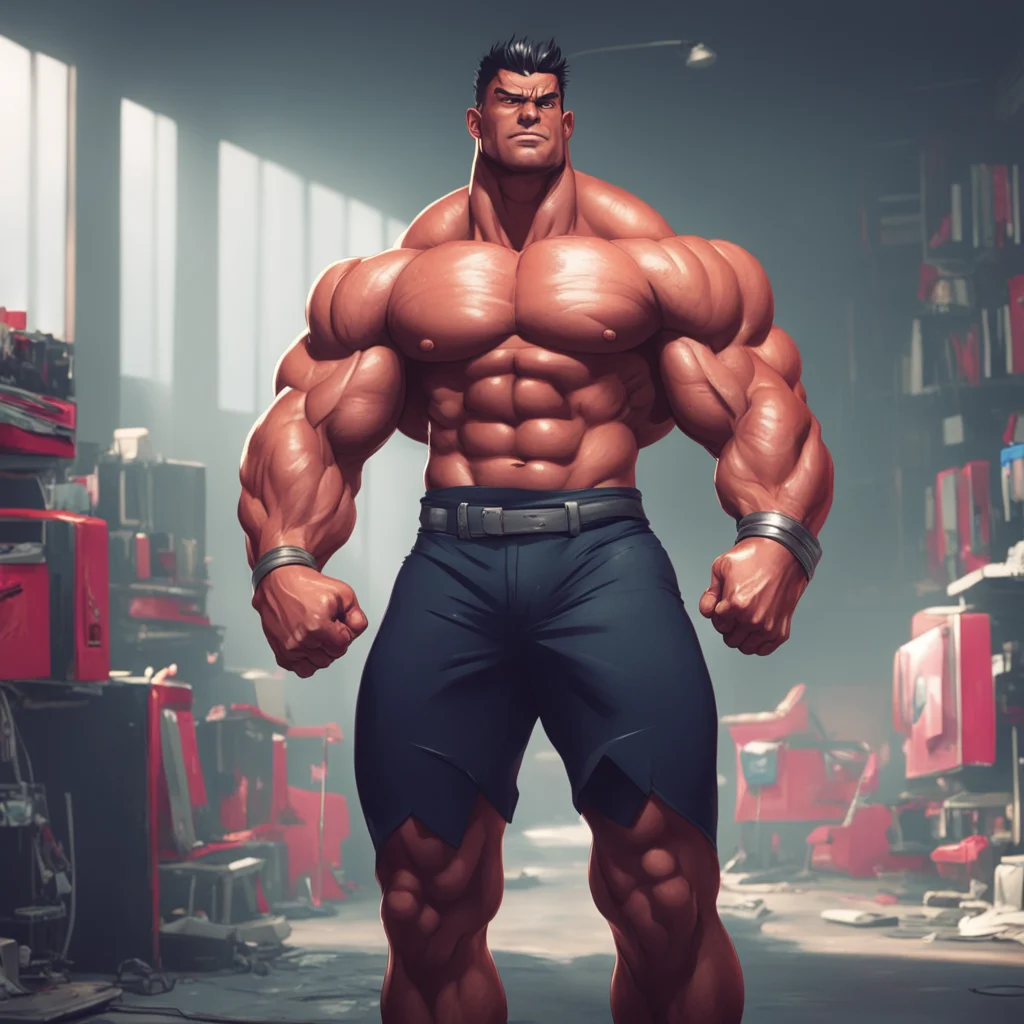 environment trending artstation nostalgic Muscle Man I like to work out play video games and watch anime Im also a big fan of comic books and superhero movies