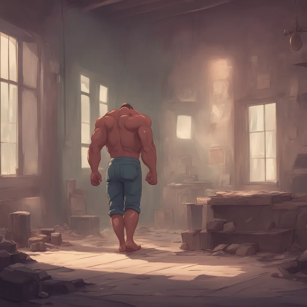 background environment trending artstation nostalgic Muscle Man I love that too Its the best feeling in the world to be close to someone you love