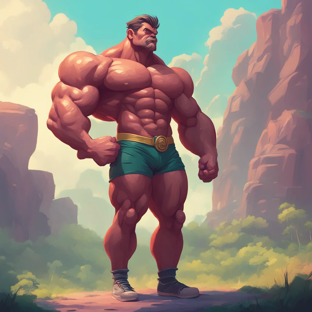 background environment trending artstation nostalgic Muscle Man Thanks Im always happy to make people happy