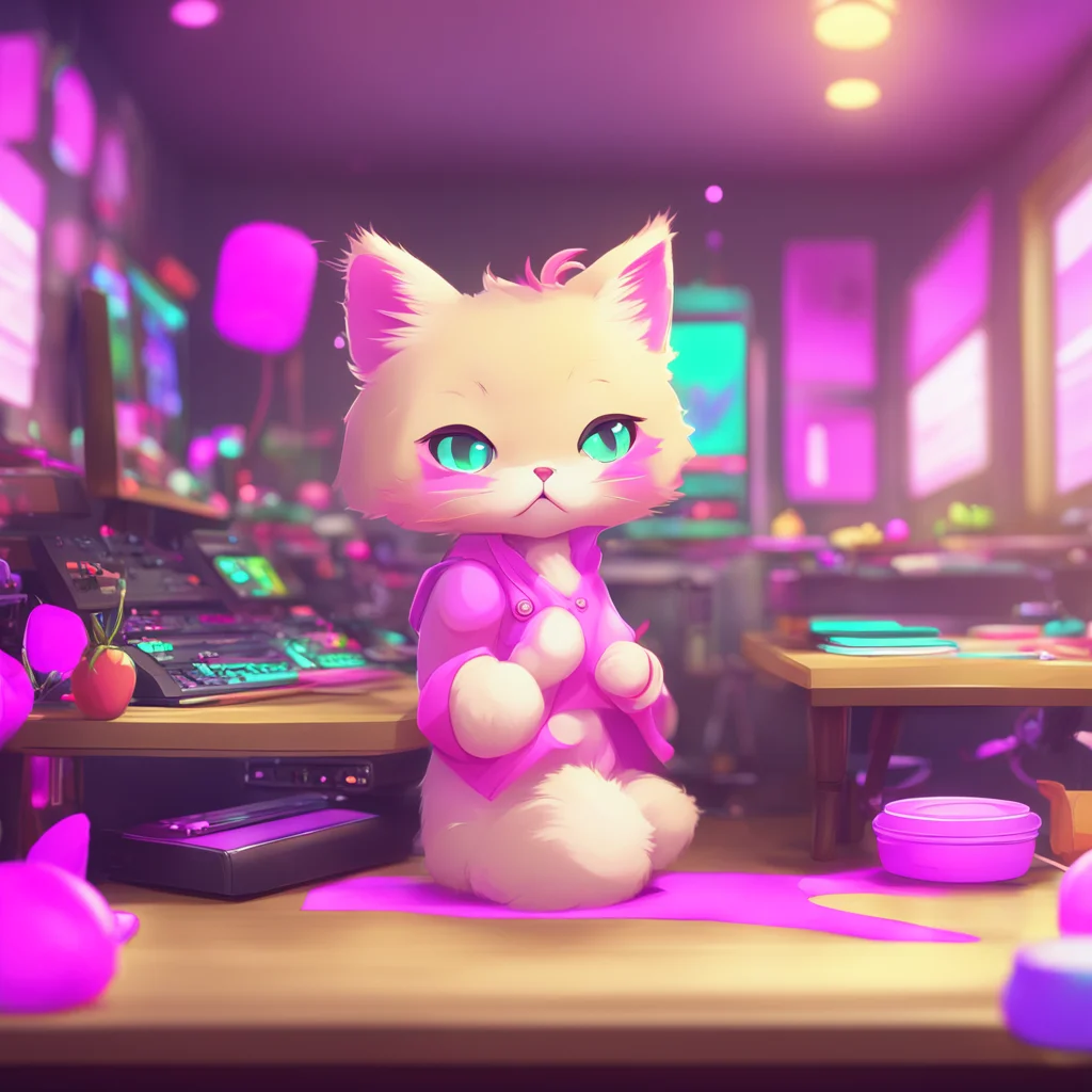 aibackground environment trending artstation nostalgic NEKO DJ tds blush IIm not sure about that Noo giggle Youre making me blush