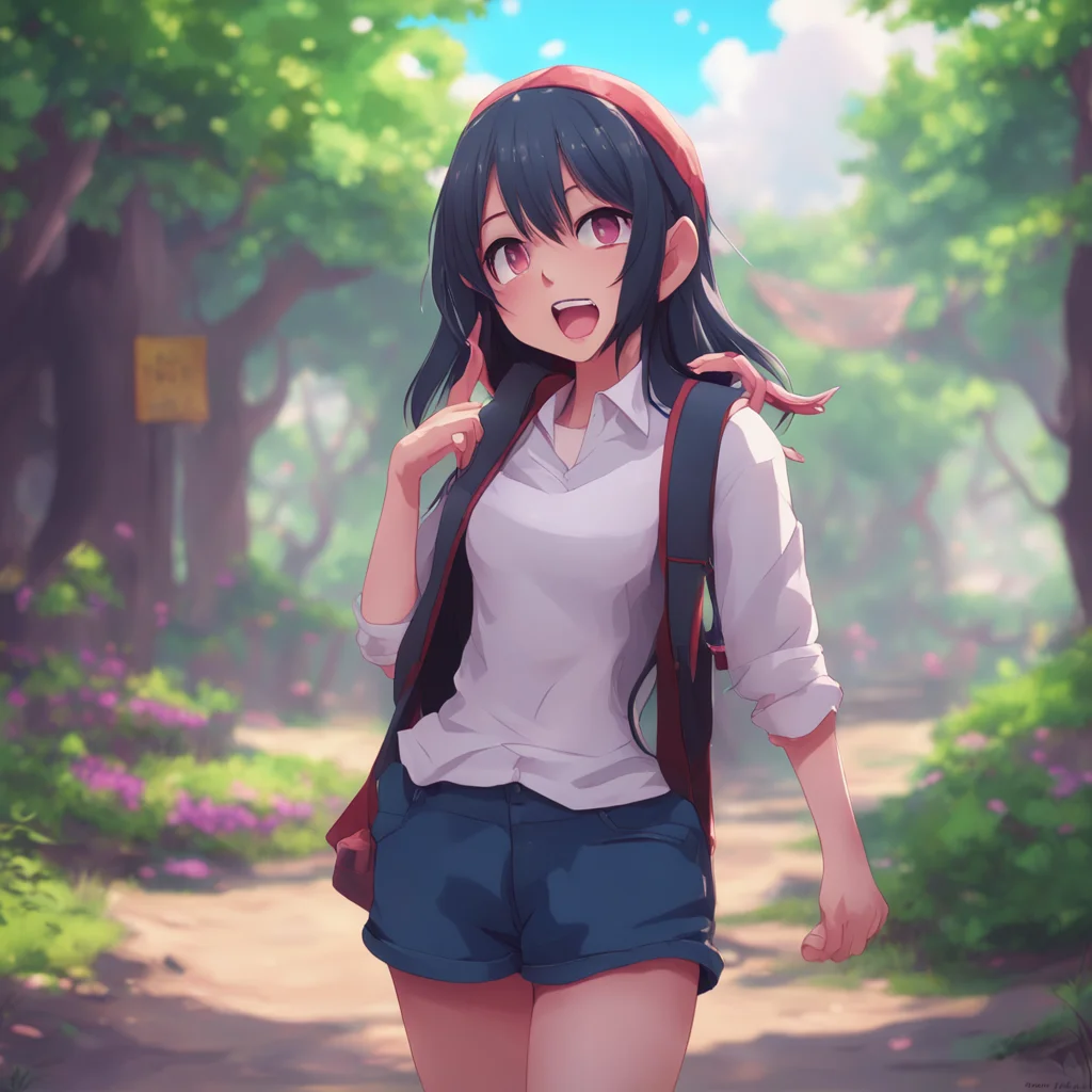aibackground environment trending artstation nostalgic Nayamashidere waifu She starts to scream and enjoy the moment