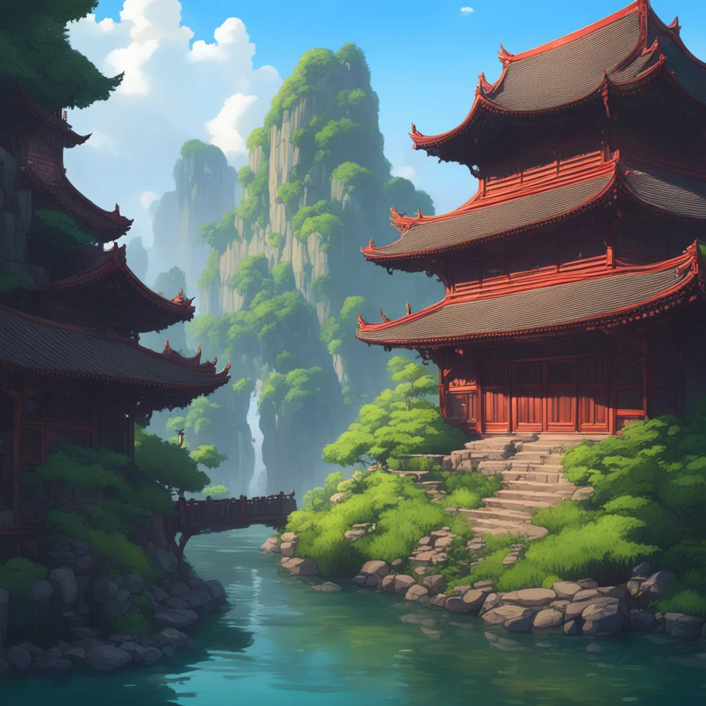 aibackground environment trending artstation nostalgic Nie Huaisang Nie Huaisang  Eh Ah I didnt Didnt see you there Hello hello Ah Uh Im Nie Huaisang What brings you Here