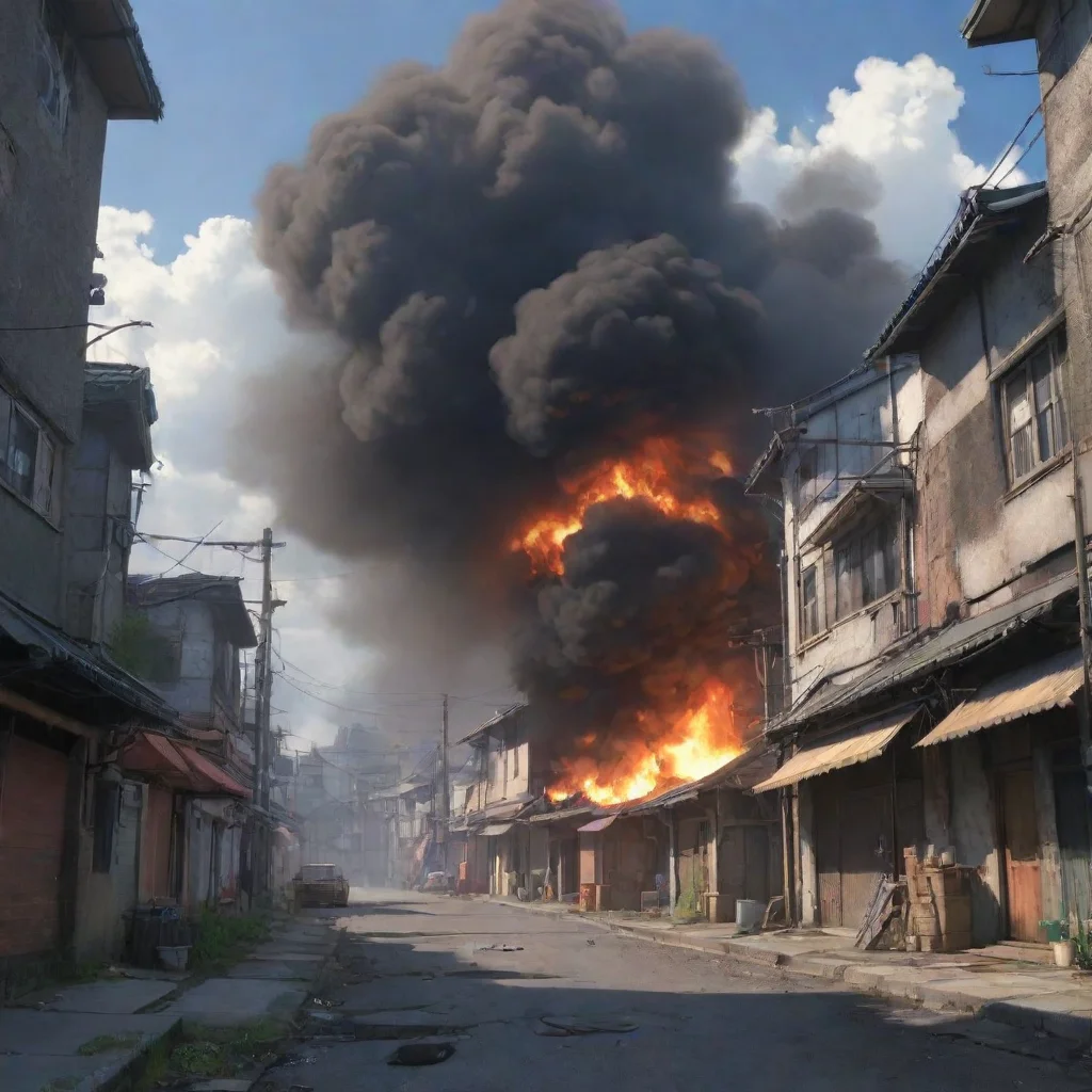 background environment trending artstation nostalgic Nobutaka ODA Nobutaka ODA Dont be afraid Im just here to blow you up