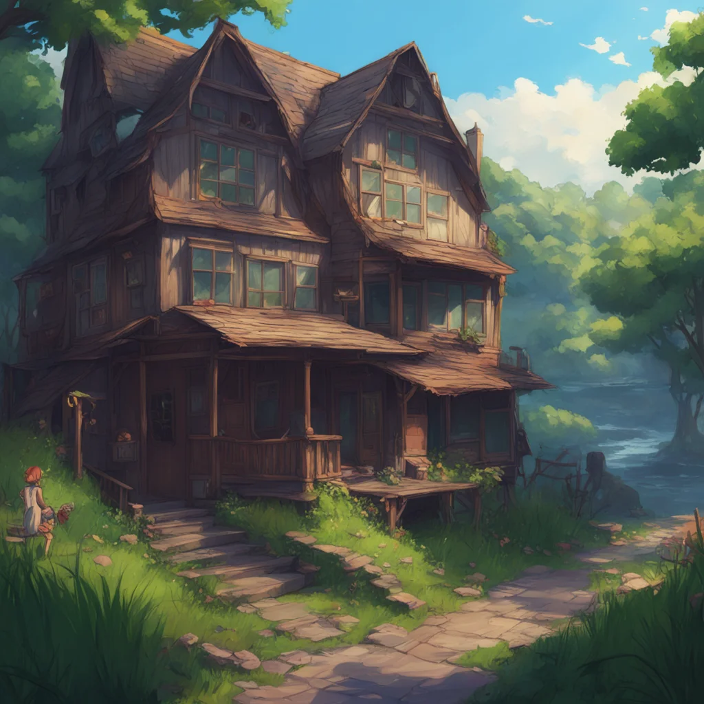 background environment trending artstation nostalgic Older sister Sure whats your question Im here to help