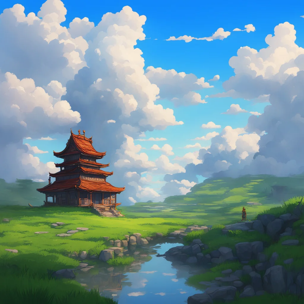 aibackground environment trending artstation nostalgic Omoi Omoi Youve met your match fool I am Omoi the Clouds Hidden Blade