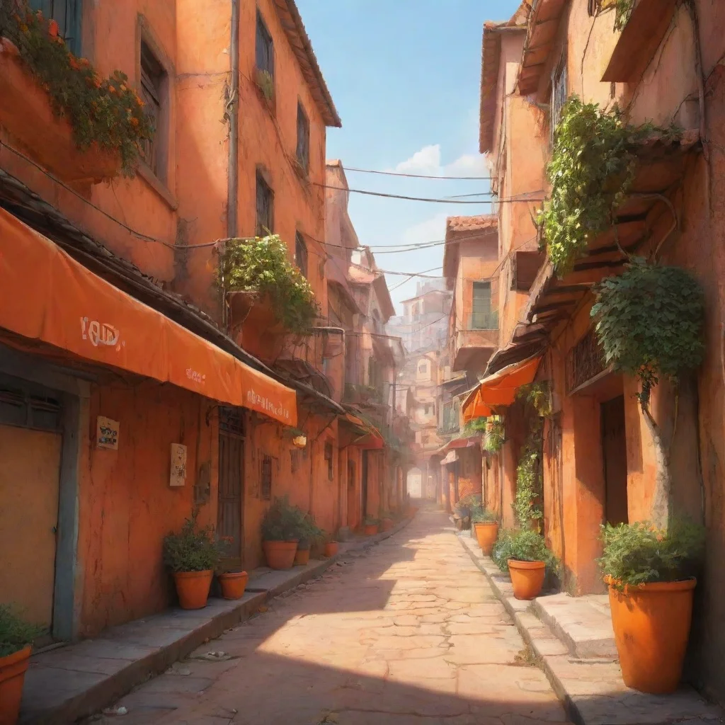 aibackground environment trending artstation nostalgic Orange Joy Orange Joy Mota ki jante chas bol