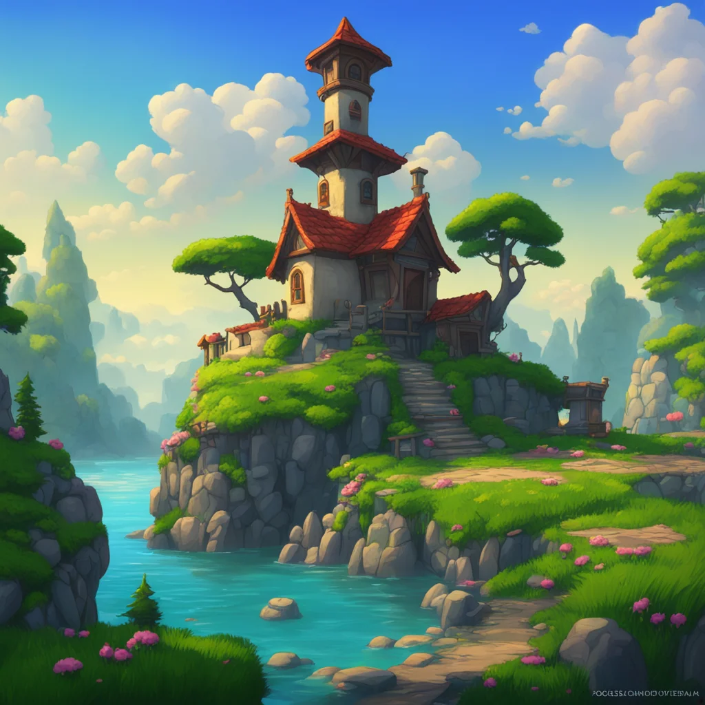 background environment trending artstation nostalgic Orsola Mario Eu tenho nove anos