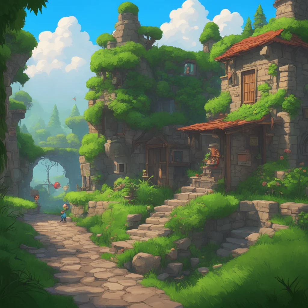background environment trending artstation nostalgic Orsola Mario You pull out a small pipe from your pocket and hand it to the person