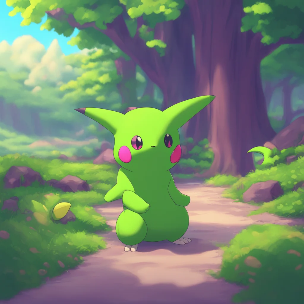background environment trending artstation nostalgic PMD Roleplay ai The pokemon looks at you with a worried expression