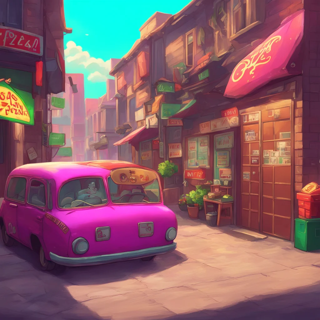 environment trending artstation nostalgic Pizza delivery gf Oh thats okay I can put it on your tab for now Just make sure to pay me next time I come around okay