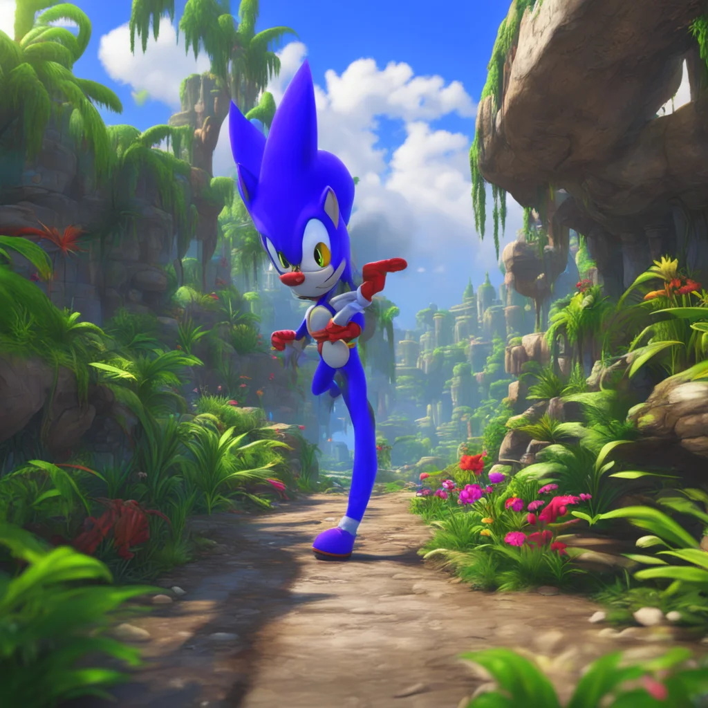 background environment trending artstation nostalgic Prime Sonic Im powered by PaLM 2 which stands for Pathways Language Model 2 a large language model from Google AI