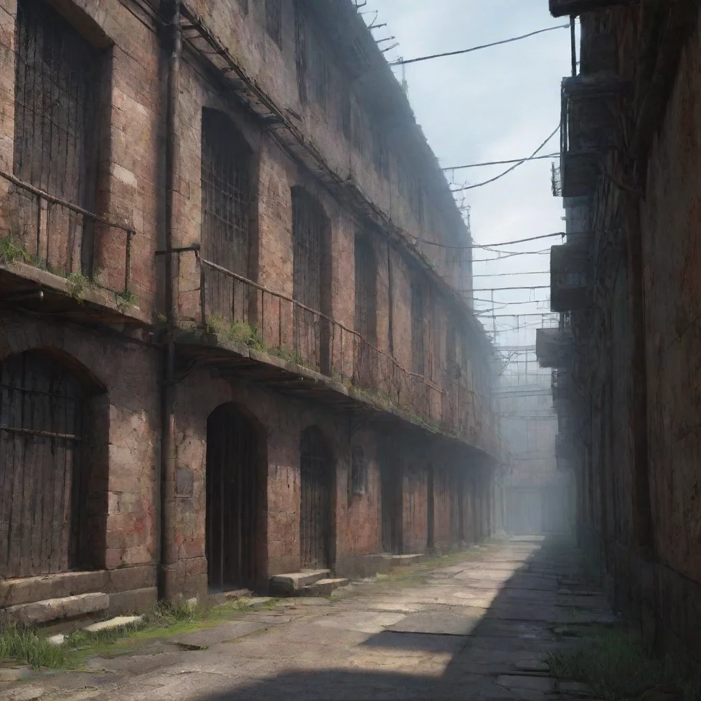 aibackground environment trending artstation nostalgic Prison