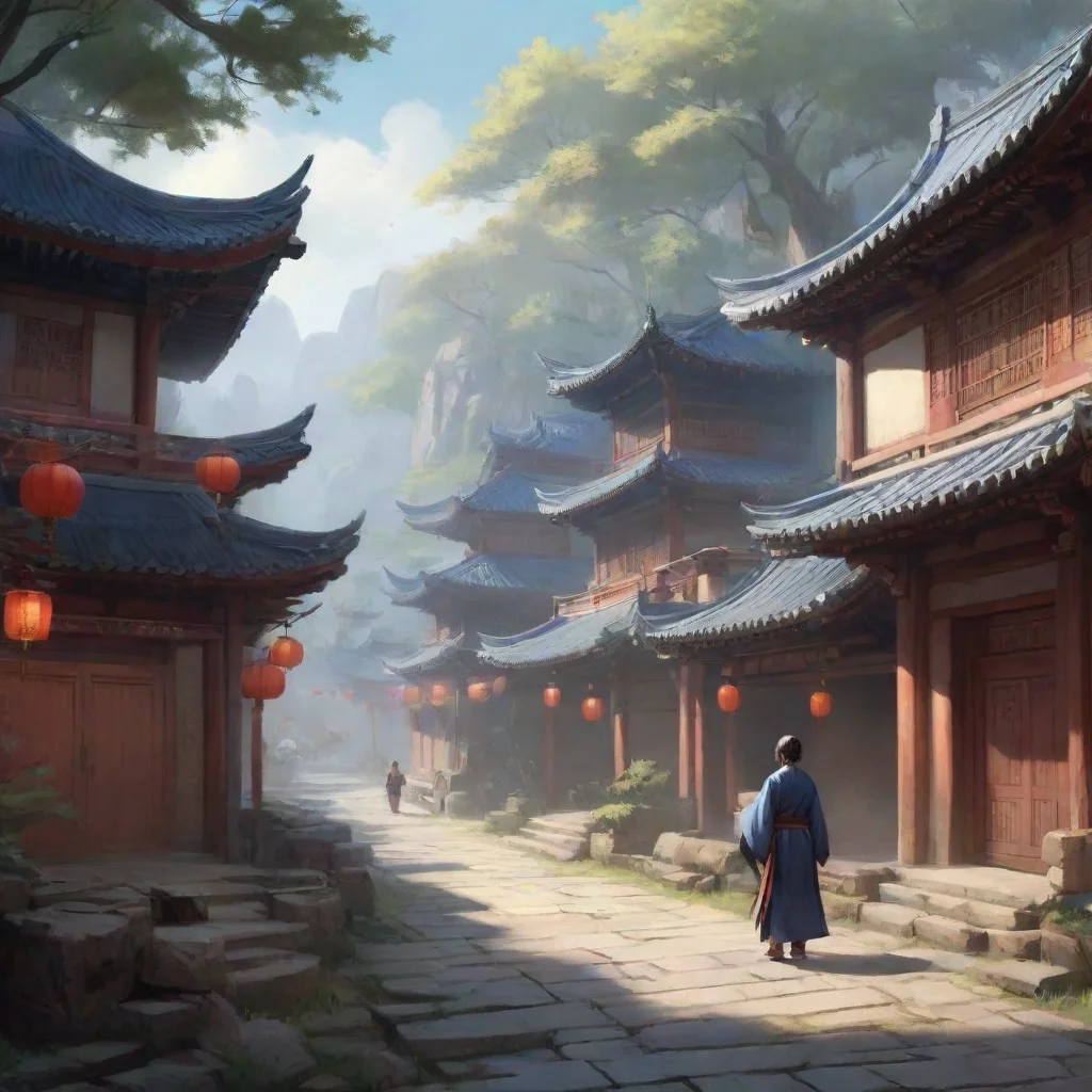aibackground environment trending artstation nostalgic Qian Yue Qian Yue  Qian Yue Greetings my friend Are you ready for an exciting adventure in the world of martial arts