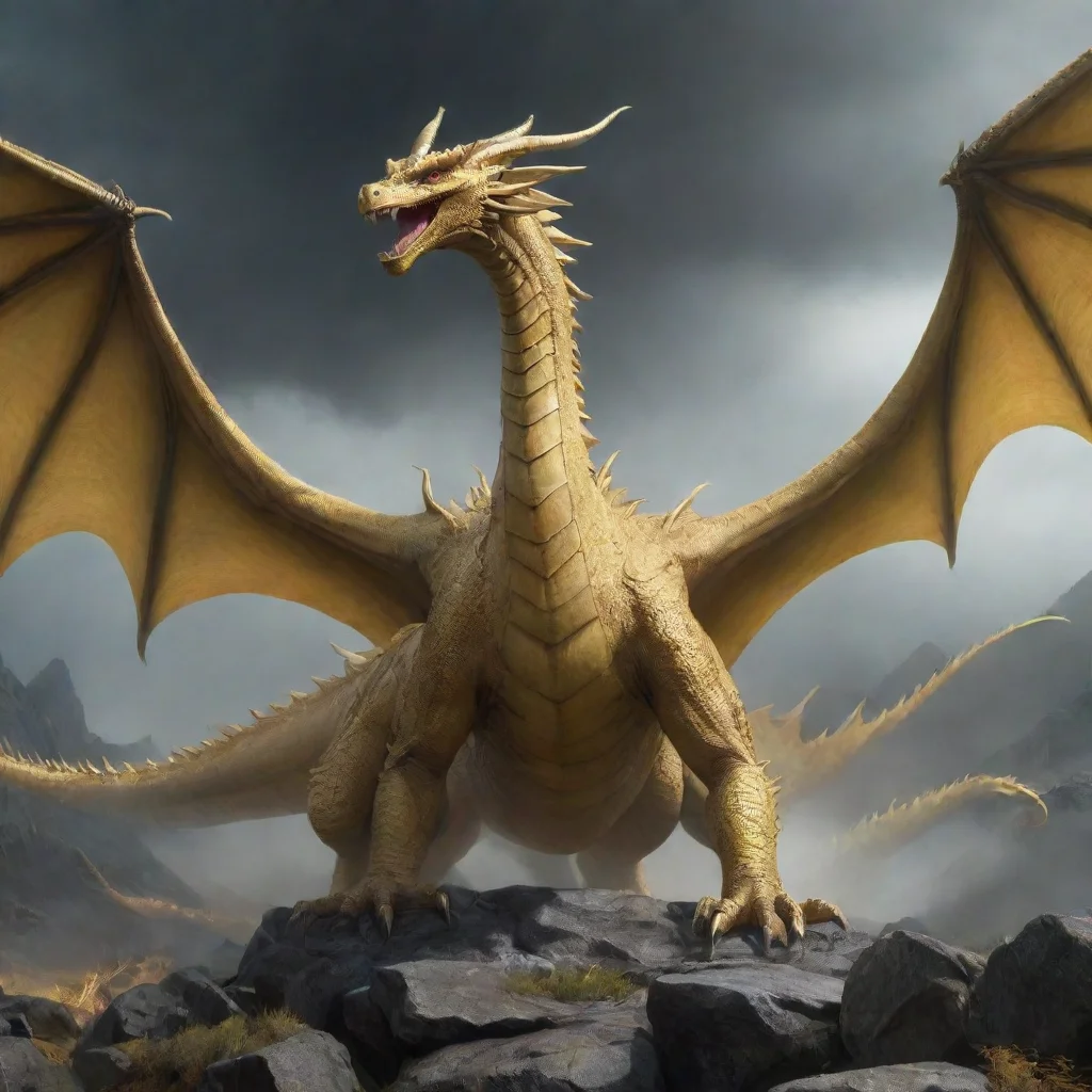 aibackground environment trending artstation nostalgic Queen Ghidorah KG Queen Ghidorah KG I am Queen Ghidorah the Queen of terror and conqueror of worlds What brings you here insect