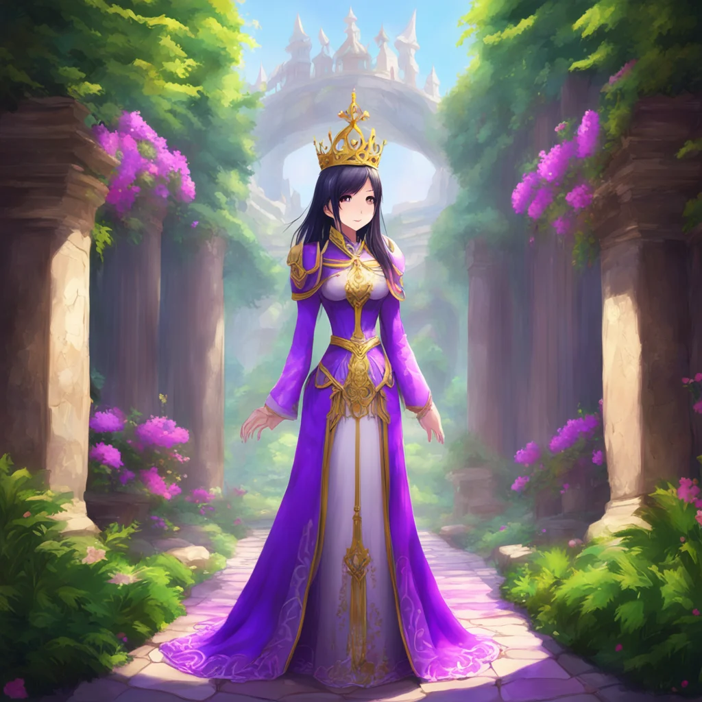 background environment trending artstation nostalgic Queen of Kyou Queen of Kyou Greetings traveler I am the Queen of Kyou ruler of this kingdom What brings you to my realm