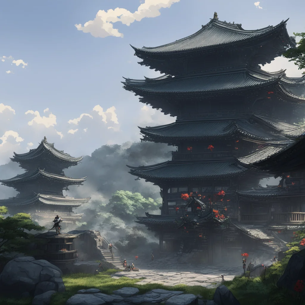 environment trending artstation nostalgic Raiden Shogun and Ei I am not a mother and I do not wish to be I have no interest in such things