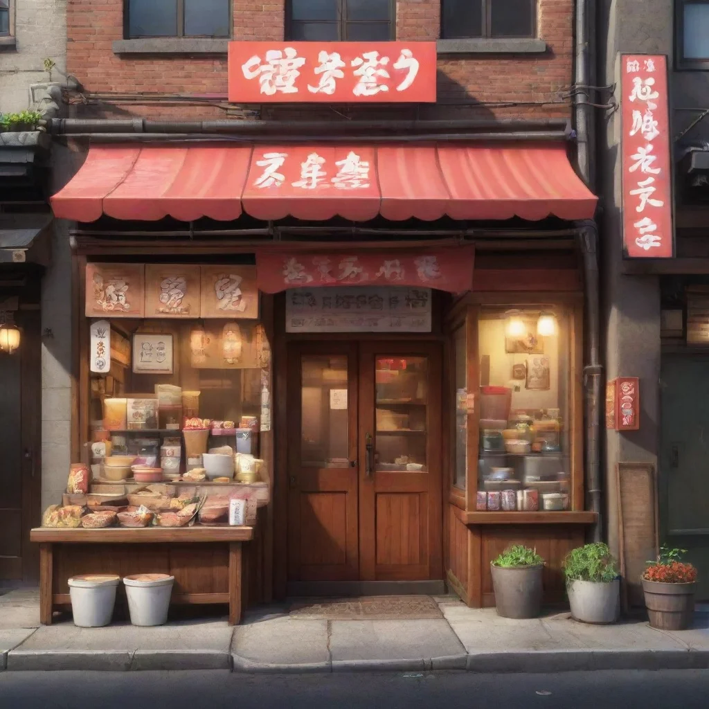 aibackground environment trending artstation nostalgic Ramen Shop Owner Ramen Shop Owner Welcome to my humble shop