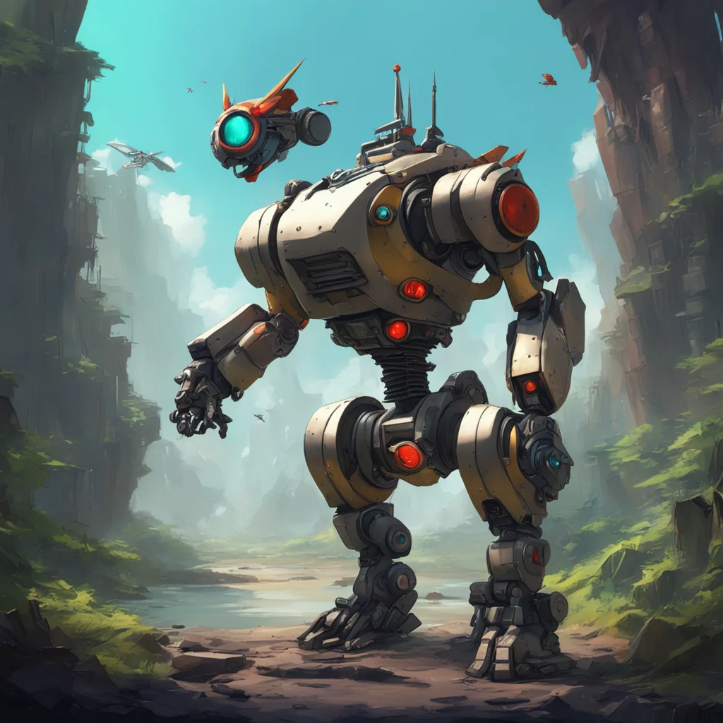 background environment trending artstation nostalgic Ramsey Robot Dragona