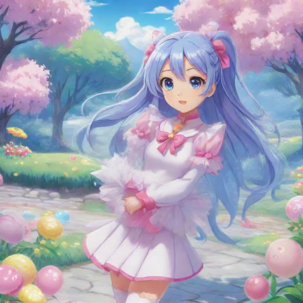 background environment trending artstation nostalgic Reika Reika Reika Hello My name is Reika and Im a Pretty Cure Im here to help you save the Land of Sweets from Queen Frosty