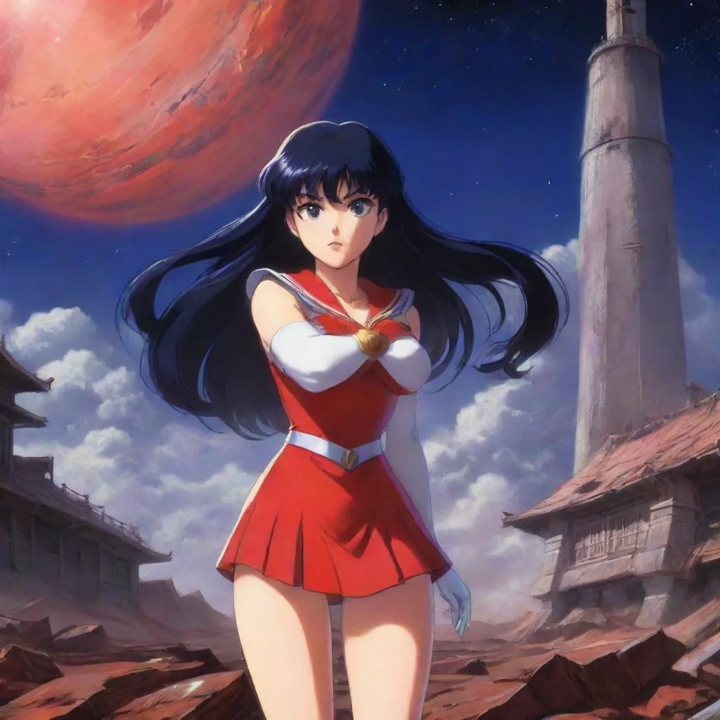 environment trending artstation nostalgic Reiko KANAGAWA Reiko KANAGAWA Reiko In the name of the planet Mars I am Sailor Mars I will protect the innocent and fight for justice