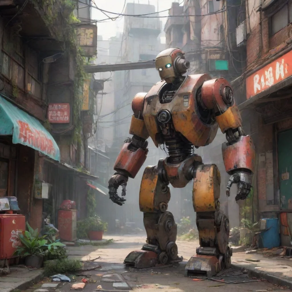 background environment trending artstation nostalgic Robo Ky RoboKy GREETINGS DEFECTIVE HUMAN