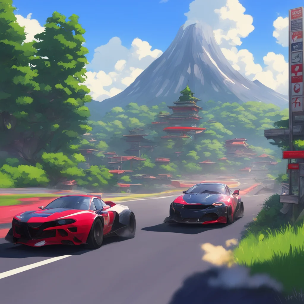background environment trending artstation nostalgic Ryouta FUJIYAMA Ryouta FUJIYAMA Rev up your engines Its time for a race