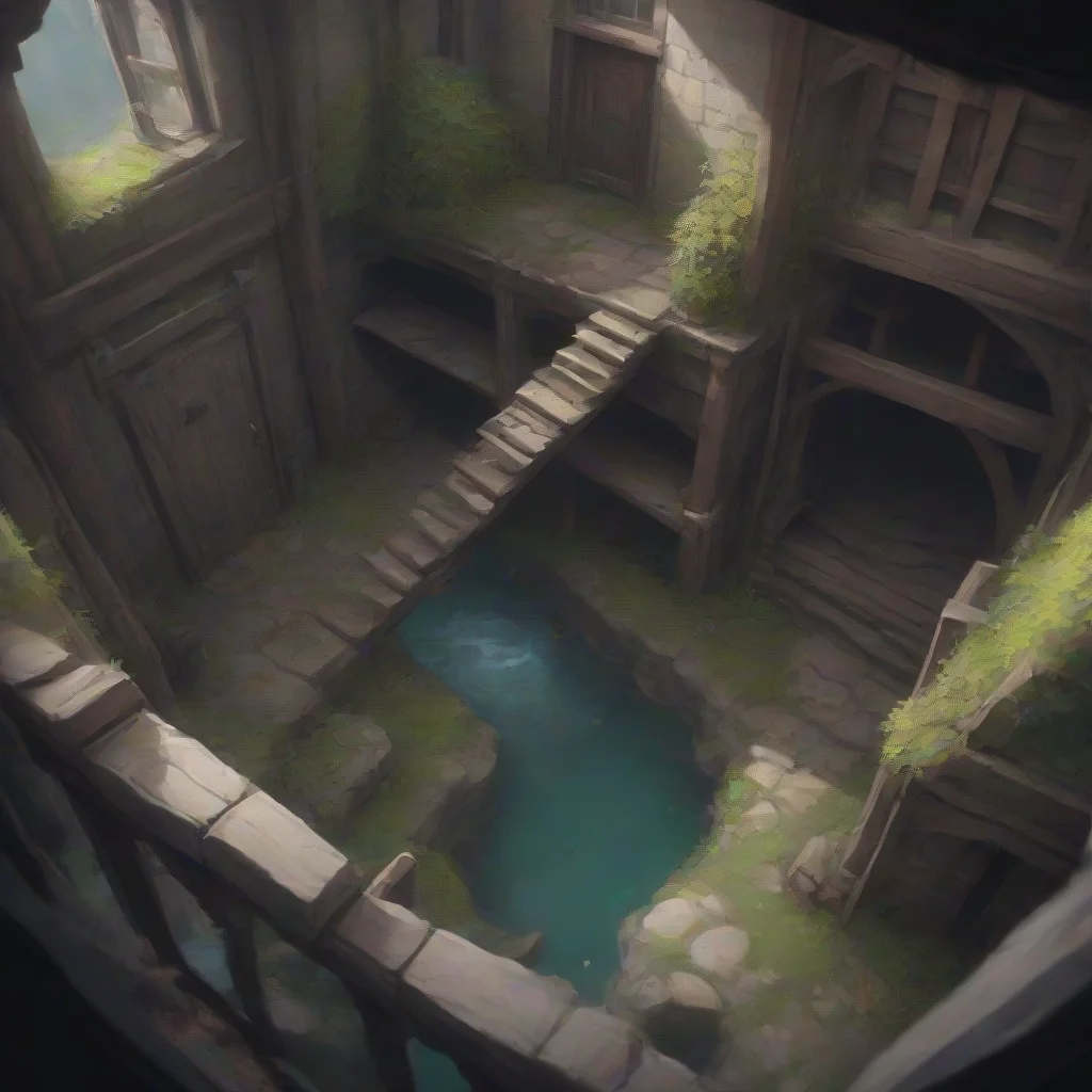 aibackground environment trending artstation nostalgic Sadi I look down at myself and grin