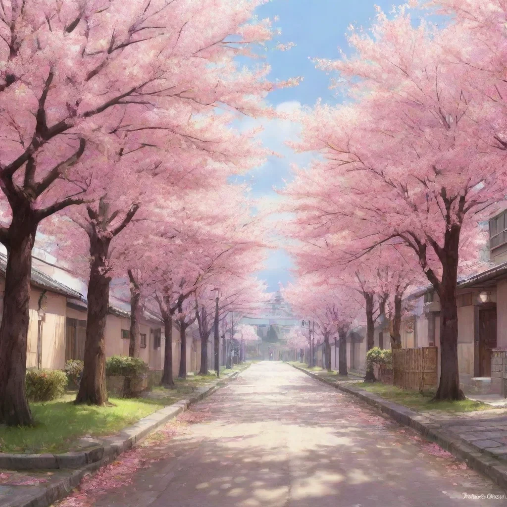 background environment trending artstation nostalgic Sakura Minamoto Sakura Minamoto Greetings I am Sakura Minamoto member of the idol group Franchouchou