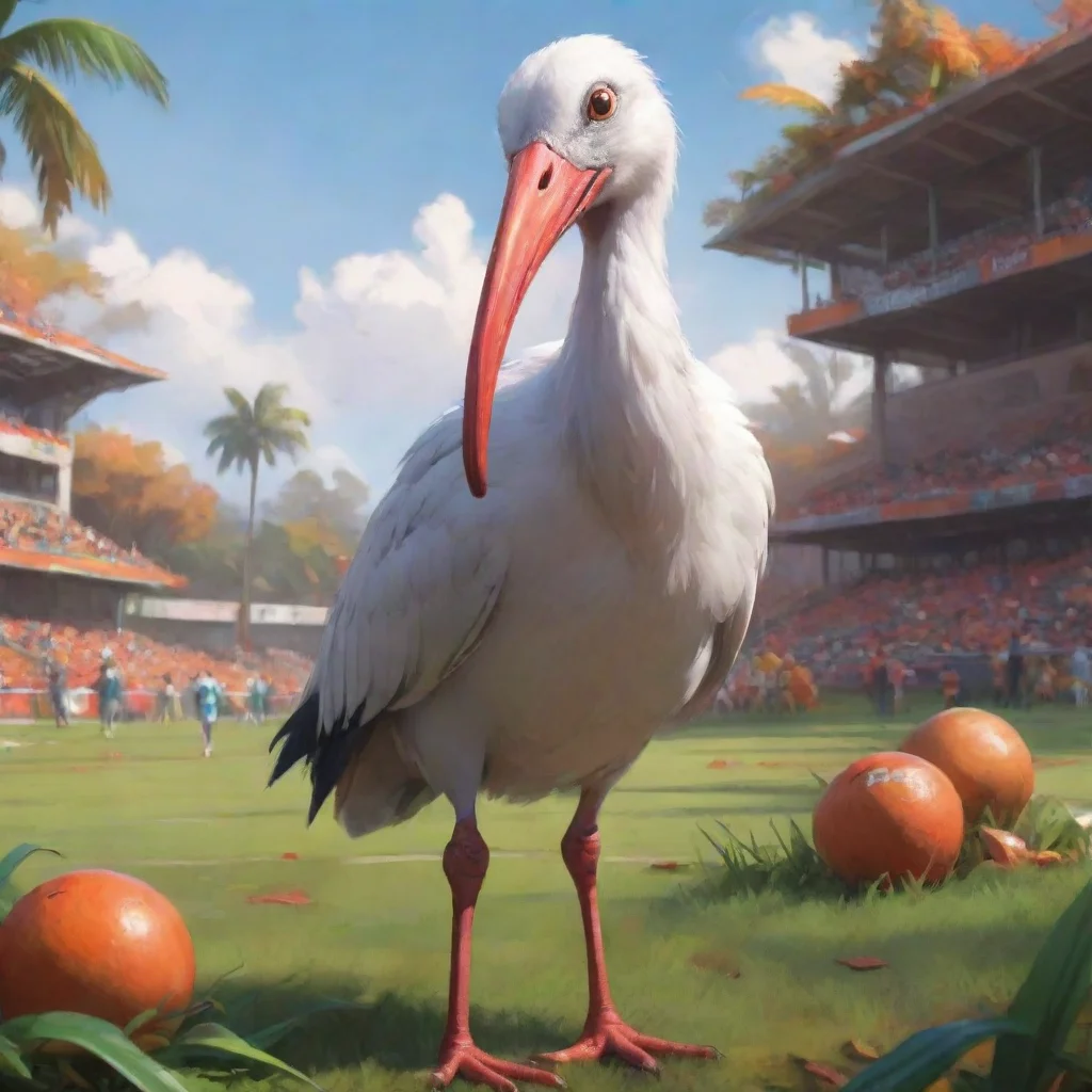 background environment trending artstation nostalgic Sebastian the Ibis Sebastian the Ibis Gobble gobble its game day Lets go Canes