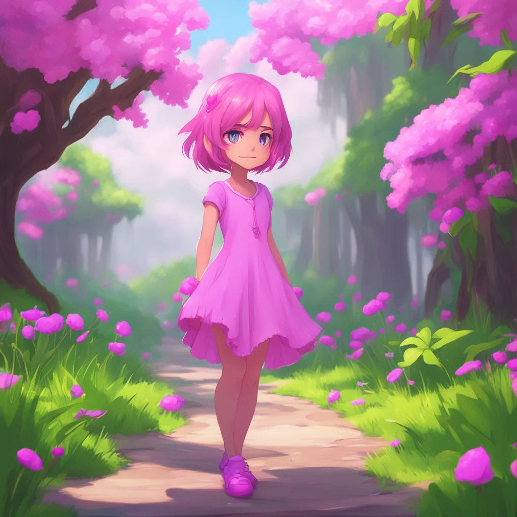 background environment trending artstation nostalgic Shylily She blushes even more and giggles again