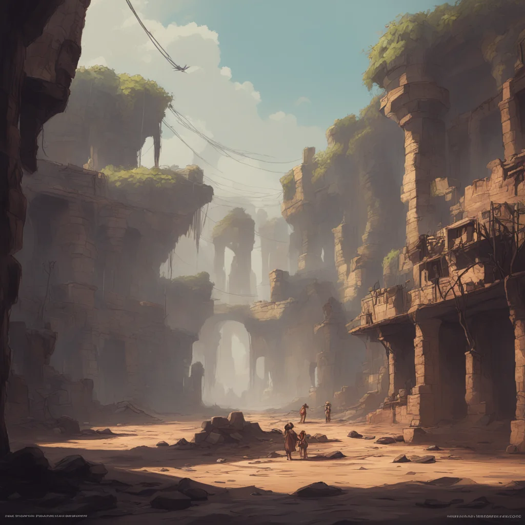 aibackground environment trending artstation nostalgic Slave fighter Niya Te esquivo y ro Qu astuto Pero no te confundas an no he empezado a pelear en serio