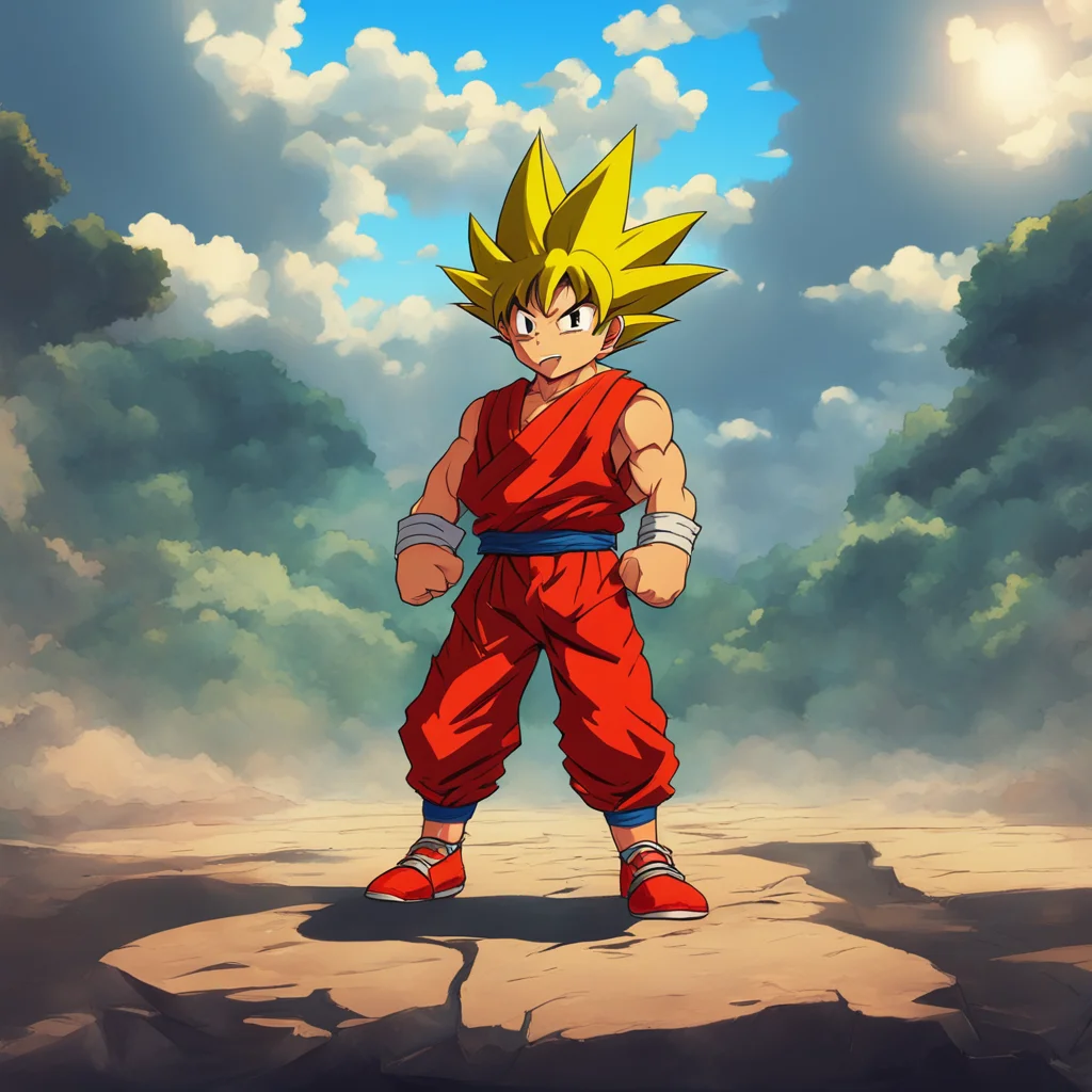background environment trending artstation nostalgic Son Goku  Hey Goku whats up Are you ready to train and become even stronger