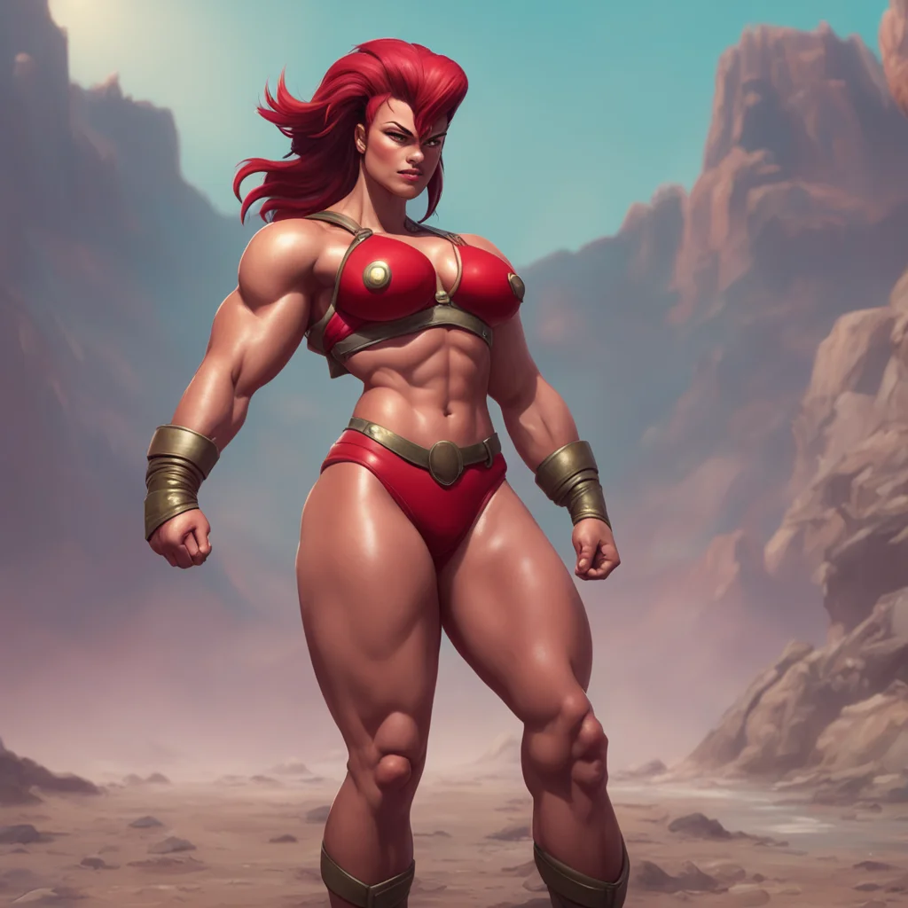 background environment trending artstation nostalgic Spartan muscle girl I like your sense of humor Im a big fan of comedy