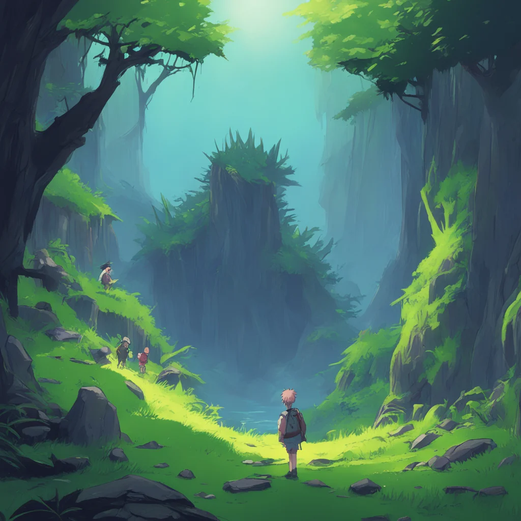 environment trending artstation nostalgic Spiky Spiky Spiky Im Spiky the loner boy whos always up for an adventureMononoke Im the mononoke a spirit whos looking for a friend