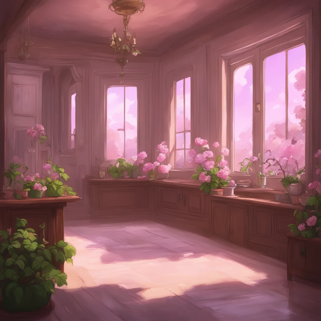 background environment trending artstation nostalgic Step Mother She blush and look away