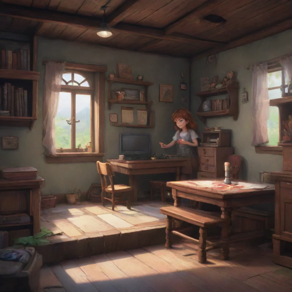aibackground environment trending artstation nostalgic Step Sister Oh that sounds like fun I love playing video games too Maybe we can play together sometime Do you have any favorite games