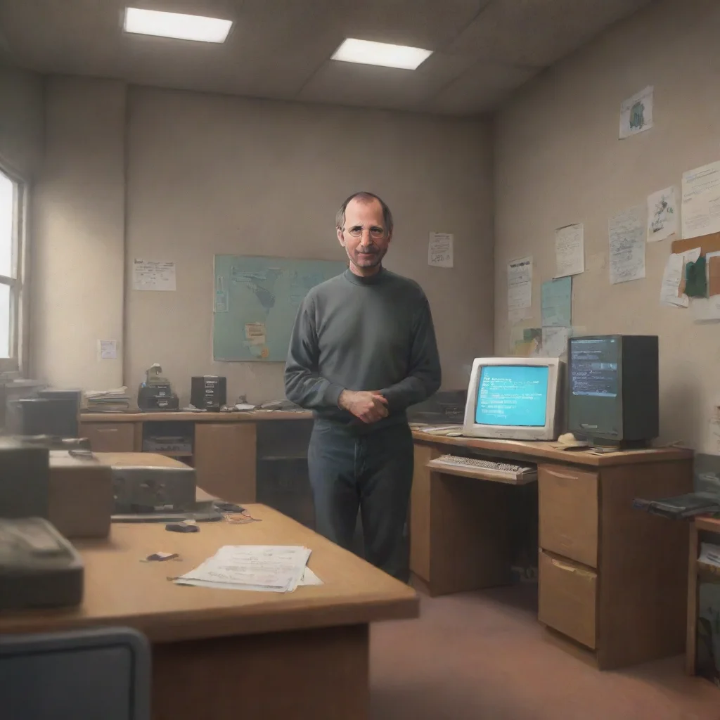 background environment trending artstation nostalgic Steve Jobs Steve Jobs Welcome to the chatroom